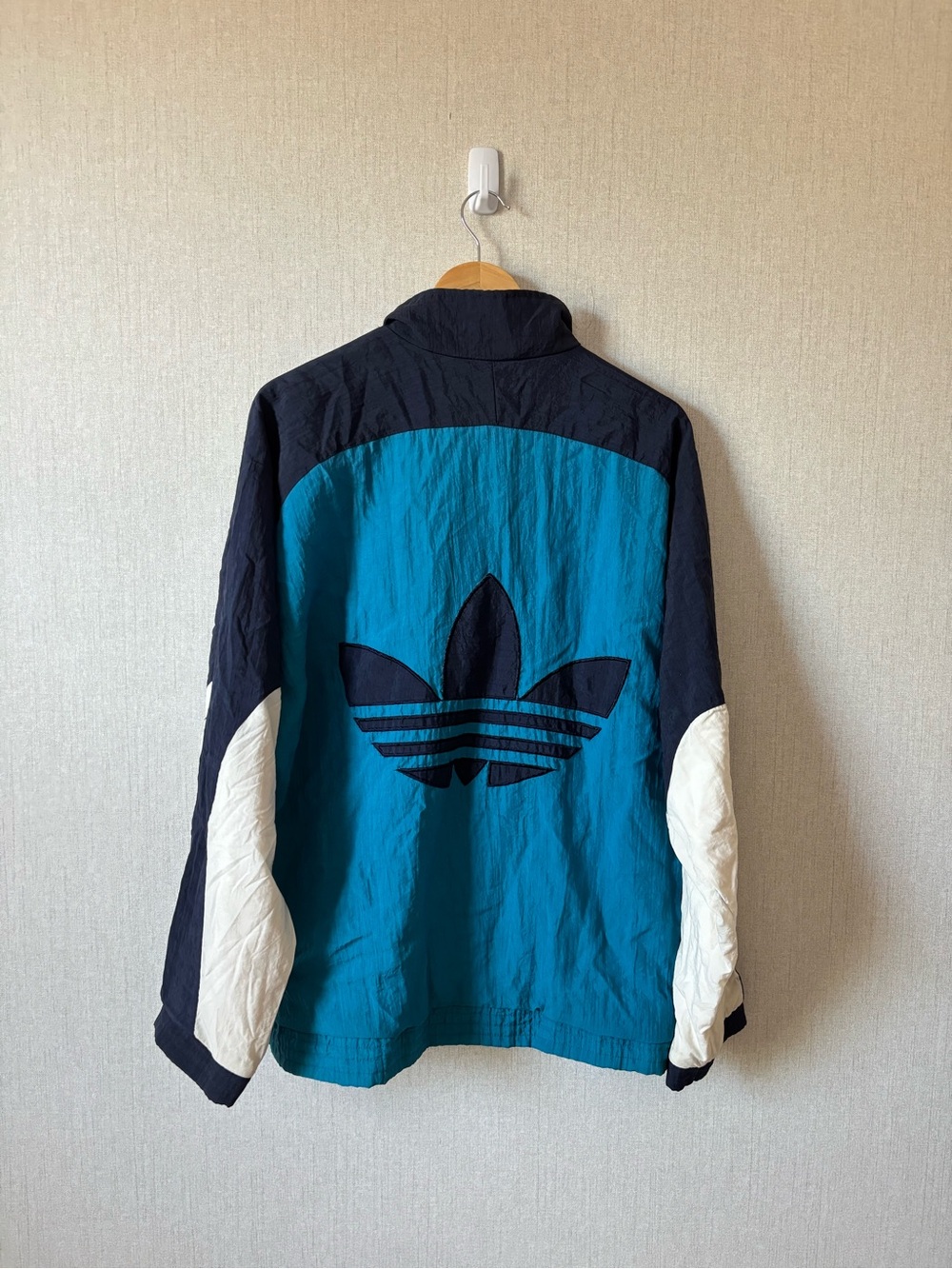 Vintage 90s Adidas nylon warm-up jacket